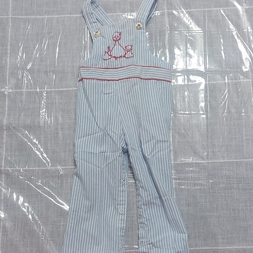 Vintage holiday toronto overalls